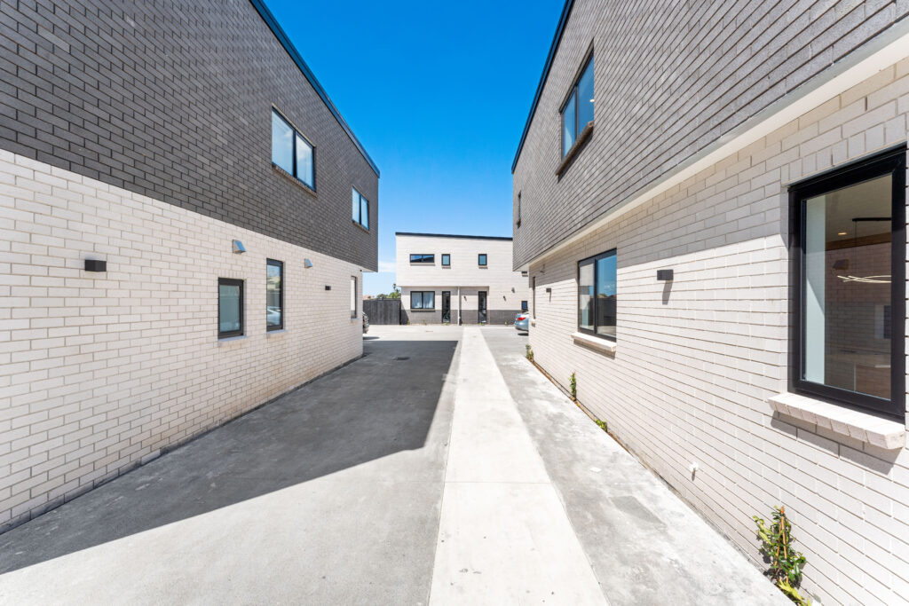 Premium new build home exterior by Oceana Homes Auckland